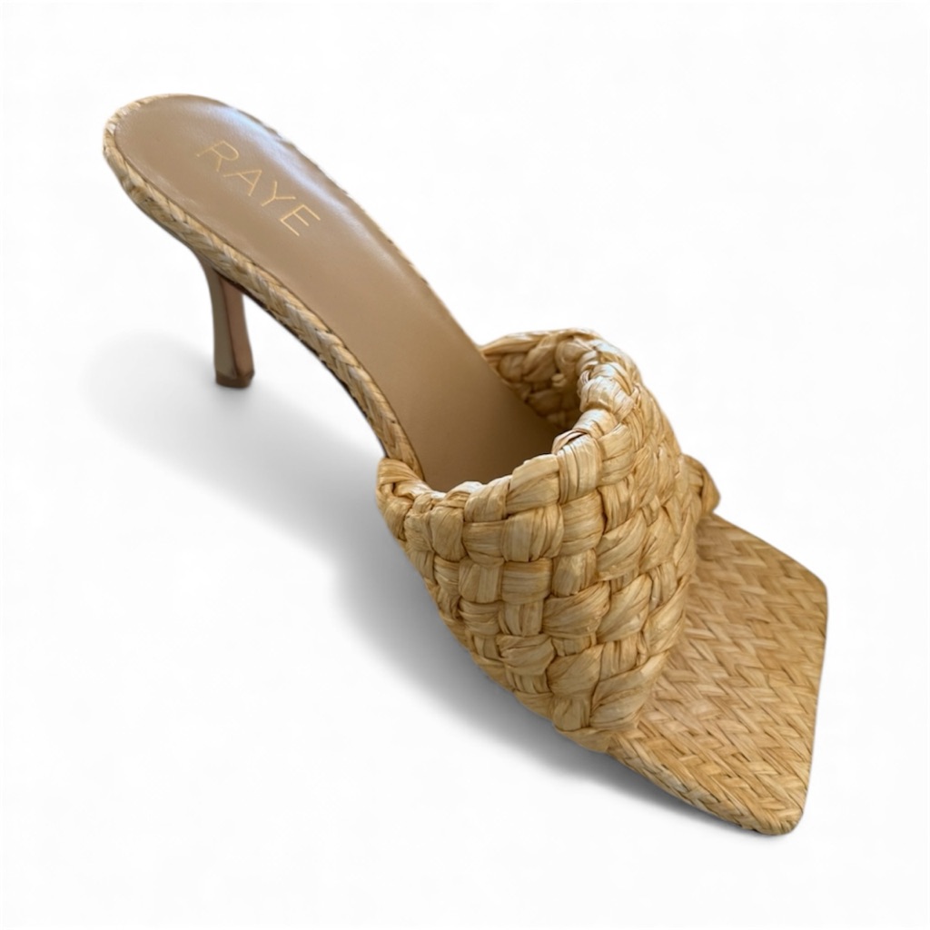 Raye - Woven Heeled Sandal
